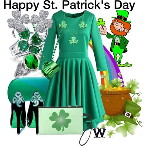 Happy St Patrick S Day Fashion Clothes Design Outfit Accessories