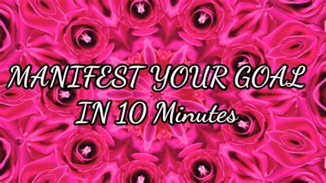 manifest your goals in just 10 minutes powerful third eye divine manifest music youtube