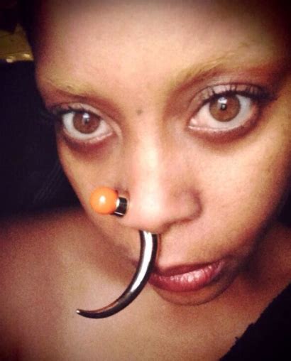 Erykah Badu New Big Nose Ring Nose Piercing Piercing Nose Ring