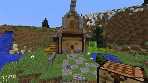 Each house maps for minecraft is a unique building that will not leave you indifferent. Medieval House on a little Island for Minecraft