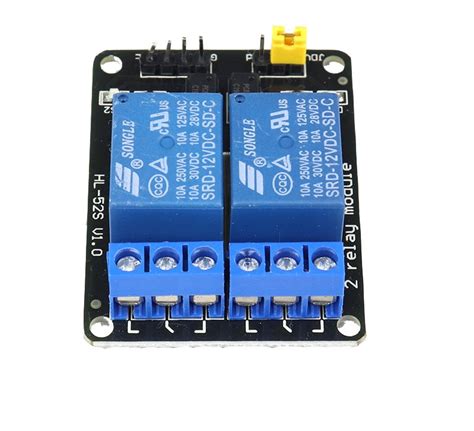 2 Channel 12v Relay Board Module With Optocoupler Sharvielectronics