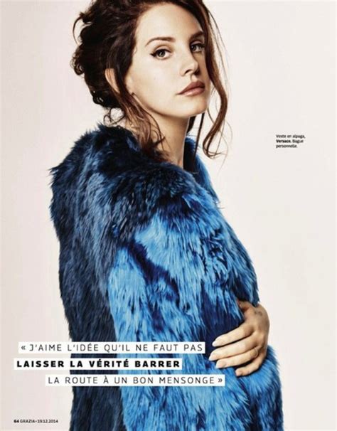 Fur Fur Coat Lana Del Rey Blue Coat Editorial Wheretoget
