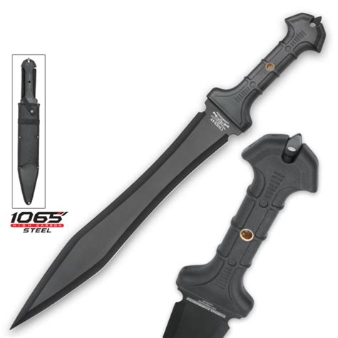 United Cutlery Combat Commander Full Tang Gladiator Sword With Nylon