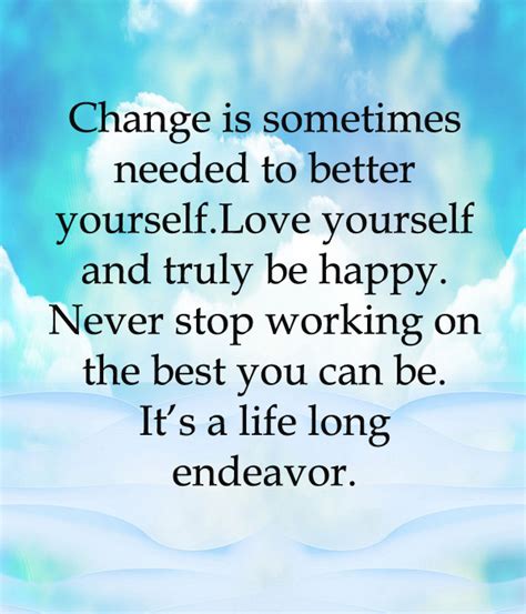 Quotes About Changing Yourself Quotesgram