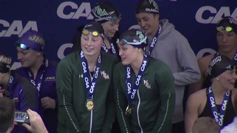 2020 Caa Swimming And Diving Championship Day 1 Recap Youtube