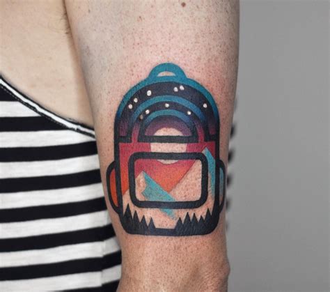 Pushing the latter half of her 90s when i met her in 2015, she was the last kalinga tattoo master. Backpack Tattoo by @thedavidcote | Tattoos, Tattoo artists ...