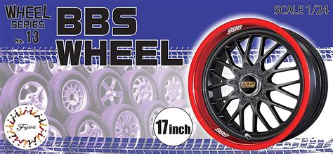 Fujimi 124 Wheels And Tyres Set 17 431mm Bbs Model Kit At Mighty