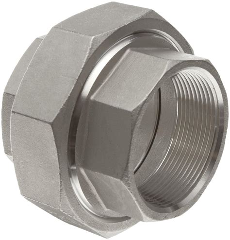 Stainless Steel 304 Cast Pipe Fitting Union Class 150 1 Npt Female