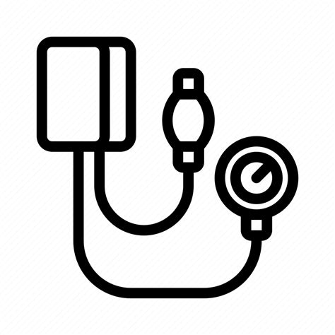 Hospital Blood Pressure Machine Pump Icon Download On Iconfinder