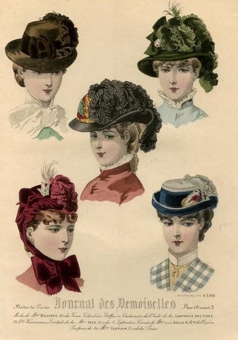 Victorian Hat History Bonnets Hats Caps 1830 1890s In 2020 With