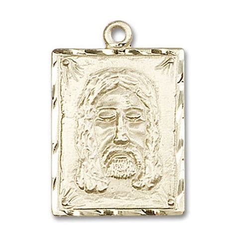 14kt Gold Holy Face Medal The Catholic Company