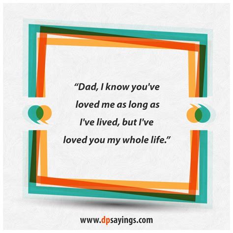 60 I Love You Dad Quotes And Sayings Dp Sayings