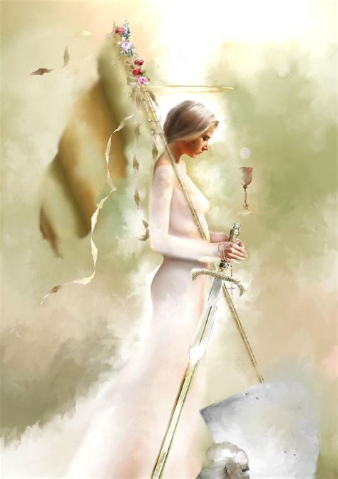 Saint Joan Of Arc Digital Art By Aimee Villalobos