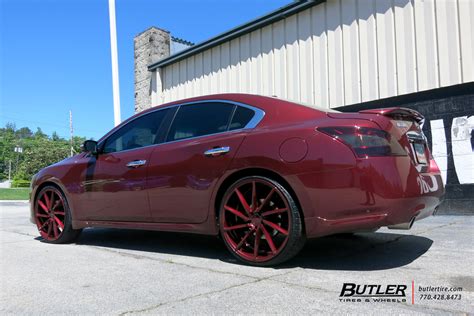 Nissan Maxima With 22in Vossen Cvt Wheels Exclusively From Butler Tires