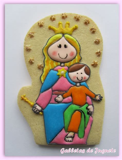 Hoy celebramos a maría auxiliadora!! Galletas de Juguete: Galletas MARIA AUXILIADORA