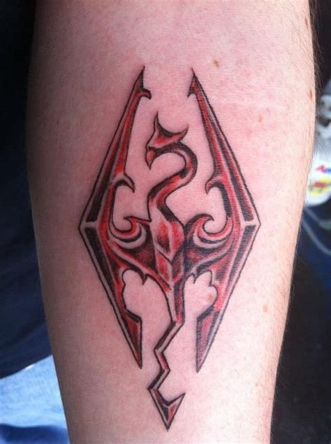 A coffee plants a tree. Skyrim dragonborn tattoo | Skyrim tattoo, Tattoos, Tattoos ...