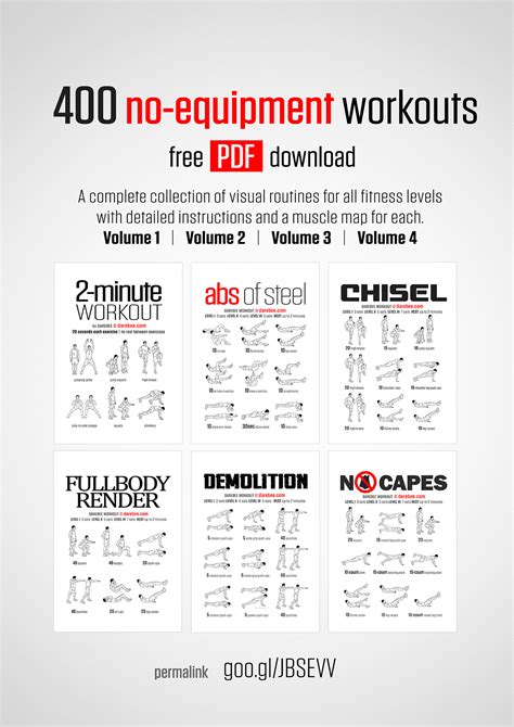 Everyday Workout Plan At Home No Equipment