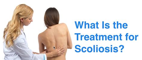 People having braces do sometimes have pain or discomfort in their mouths. What is the treatment for scoliosis