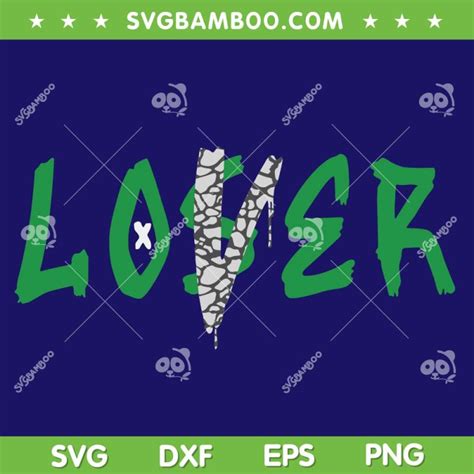 Loser Lover Drip Sneaker SVG PNG