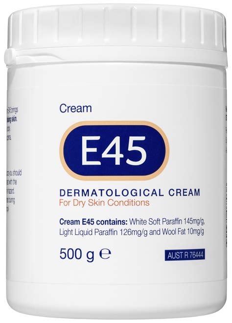 E45 Moisturising Cream For Dry Skin And Eczema 500g Iga Superpharm Zillmere