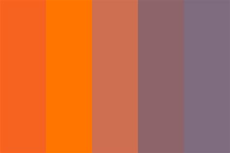 Sunset City Color Palette