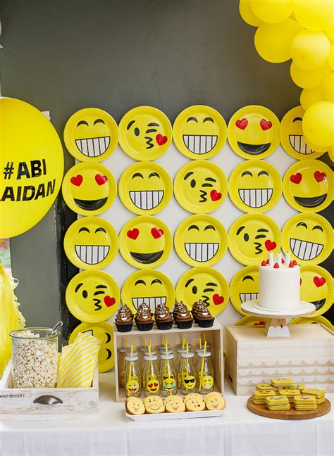 Emoji Birthday Party Simply Delicious
