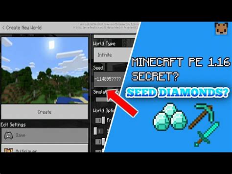 5 Best Minecraft Seeds For Easy Diamonds In Pocket Edition