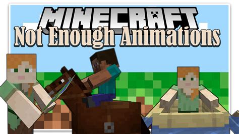 Not Enough Animations Mod 1.17/1.16.5 (New Animations) - 9Minecraft.Net