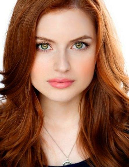 Model Grace Holley Pinner George Pin Red Hair Green Eyes