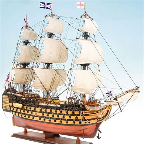 Seacraft Gallery Hms Victory Model Ship Painted 374 Fully Assembled