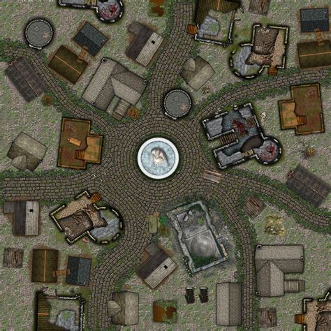 Village Square Dndmaps Fantasy City Map Dnd World Map Dungeon Maps Images