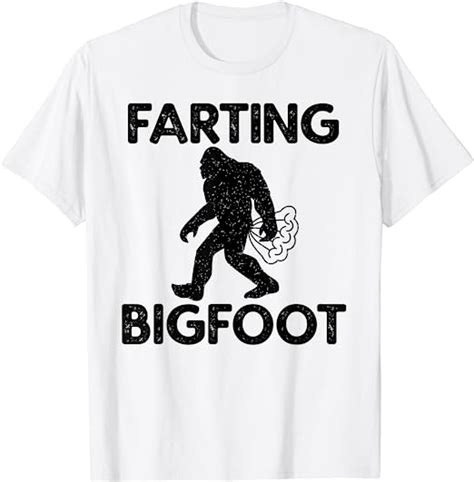 Farting Bigfoot Meme Funny T Shirt Uk Fashion
