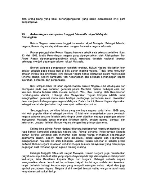 Karangan Hari Merdeka Malaysia Telegraph