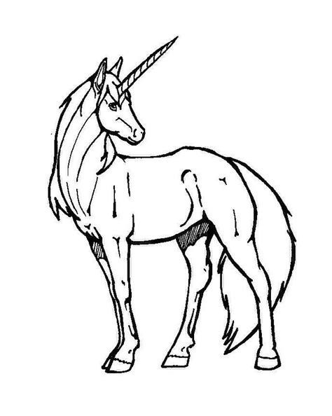 Coloriage licorne coloriages a imprimer gratuits. Coloriage de licorne à imprimer gratuitement - Coloriage de Licornes - Coloriages pour enfants