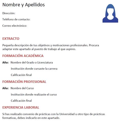 Este ejemplo de cv sin experiencia laboral, como habras comprobado nada mas echarle …. Plantilla de curriculum vitae básico sin experiencia