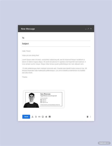Digital Marketing Email Signature Template In Psd Html5 Download