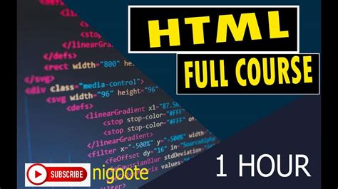 Do It Yourself Tutorials Html Full Course For Beginners 2021