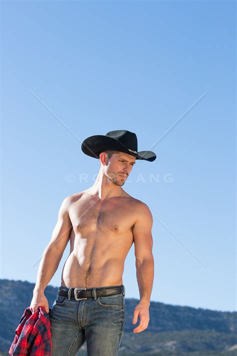 Hot Shirtless Cowboy On A Ranch Rob Lang Images