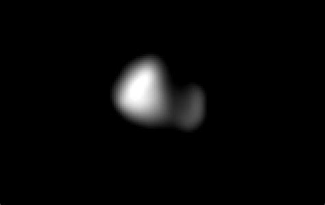 Kerberos is a small natural satellite of pluto, about 12 km (template:convert/round mi) in its longest dimension. New Horizons Captures Images of Pluto's Small Moon ...