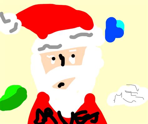 Santa On Drugs Drawception