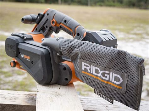 Ridgid Gen5x Brushless Belt Sander Review Pro Tool Reviews