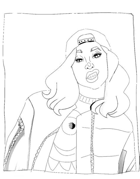 Cardi B Coloring Pages - Free Printable Coloring Pages for Kids