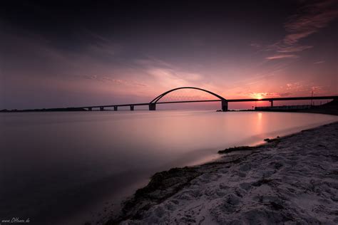 1080x1920 Resolution Bridge Near Bodies Of Water During Sunset Ich