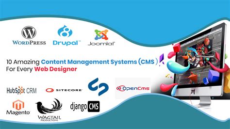 Top 10 Amazing Content Management Systems For Every Web Designer