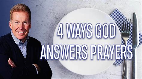 4 ways god answers prayer youtube