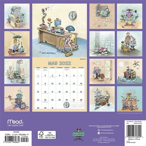 Patterson Funny Business 2022 Wall Calendar