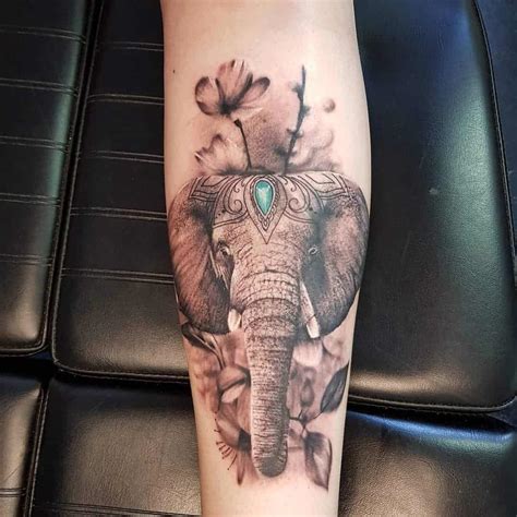 War Elephant Tattoo