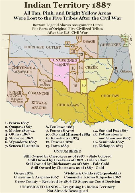 Indian Tribes In Oklahoma Map Show Me A Map Of The United States