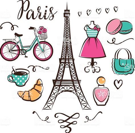 Love For Paris Paris Illustration Paris Drawing Paris Art