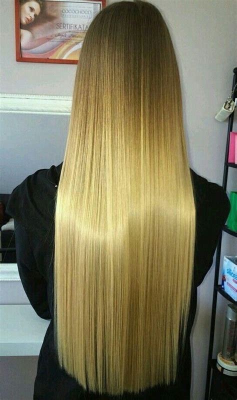 We Love Shiny Silky Smooth Hair Perfect Blonde Hair Long Silky